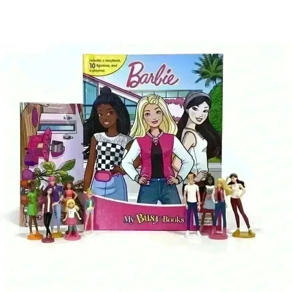 Mattel Barbie My Busy Books Phidal Publishing Sealed - Picture 2 of 7
